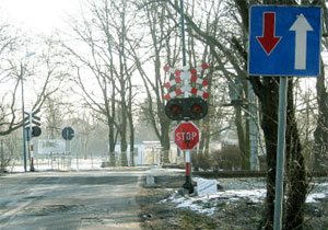 pierwsze�stwo na zw�onym odcinku drogi