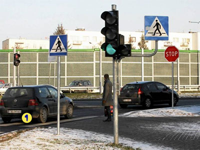 sygnalizator S-1 i STOP