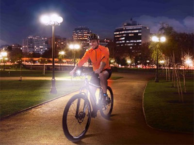 oświetlenie zewnętrzne roweru