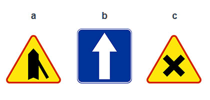 znaki drogowe