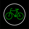 zielony sygnał dla rowerzystów